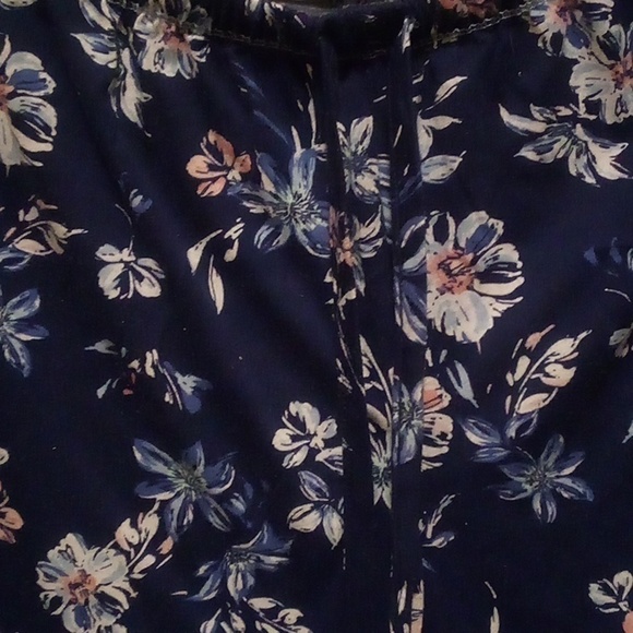 NWOT - Soft Blue Adonna Sleepwear Capris Lounge Shirt & Pants Set - Size L - Picture 8 of 11